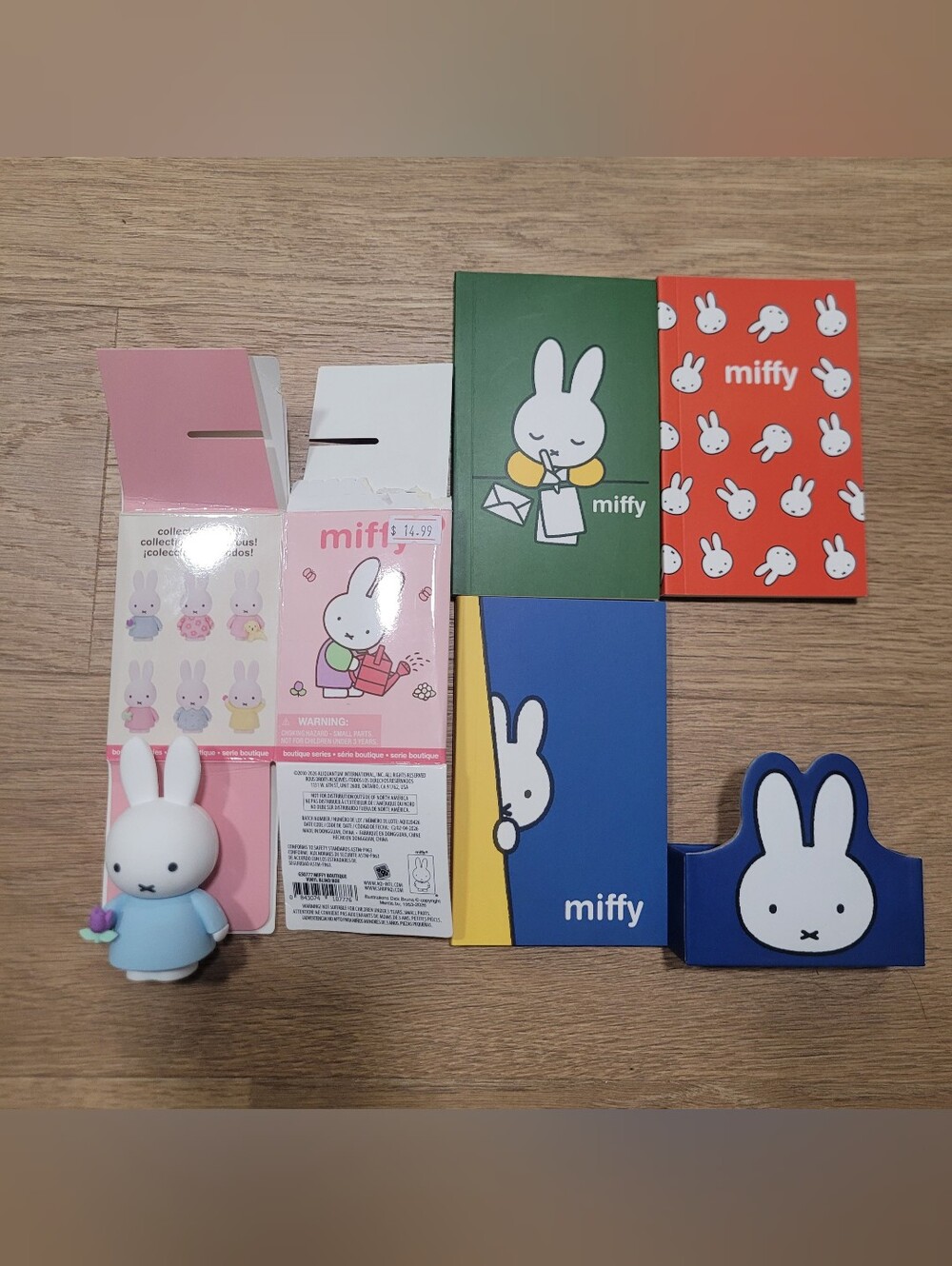 Miffy Boutique Series Blind Box + Miffy Mini Notebooks Set